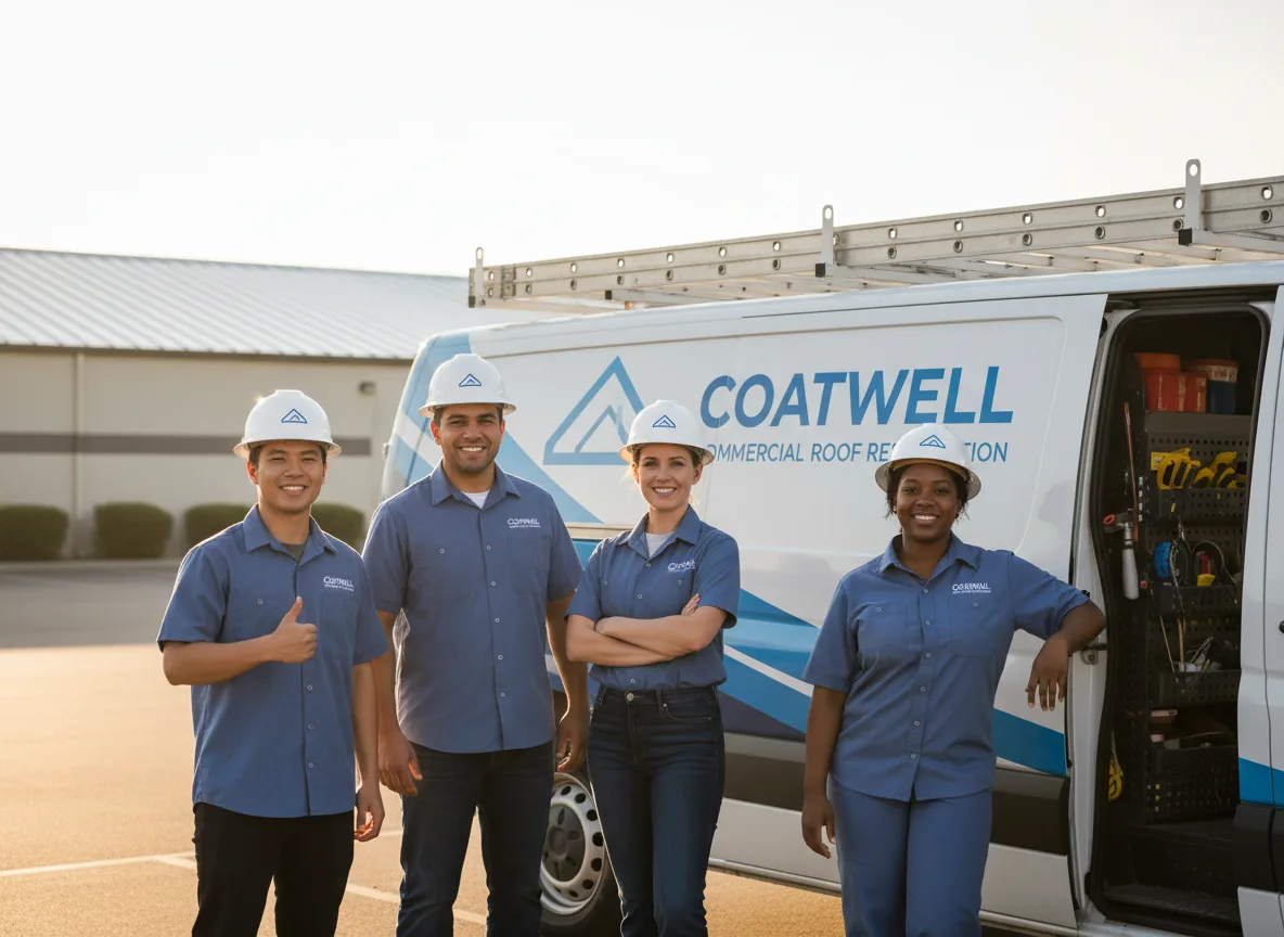Commercial roof coating company in Maitland, MO